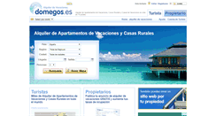 Desktop Screenshot of domegos.es