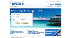Desktop Screenshot of domegos.de